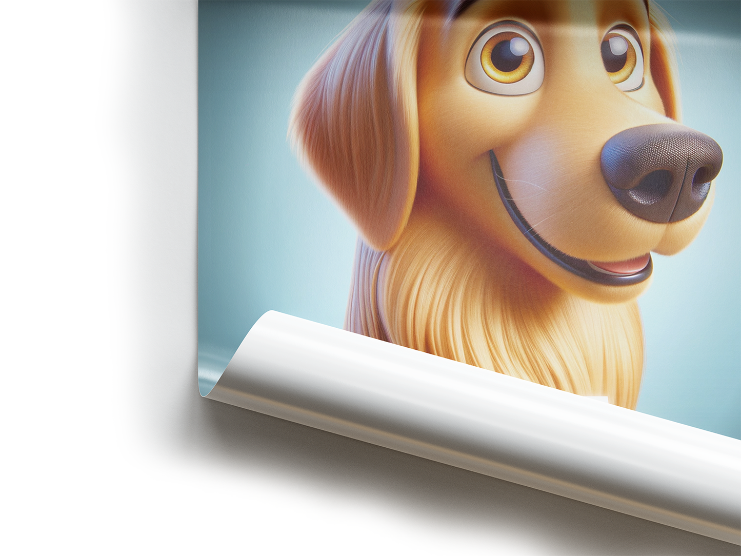 Pet Portrait Movie Poster - Unframed - My Store