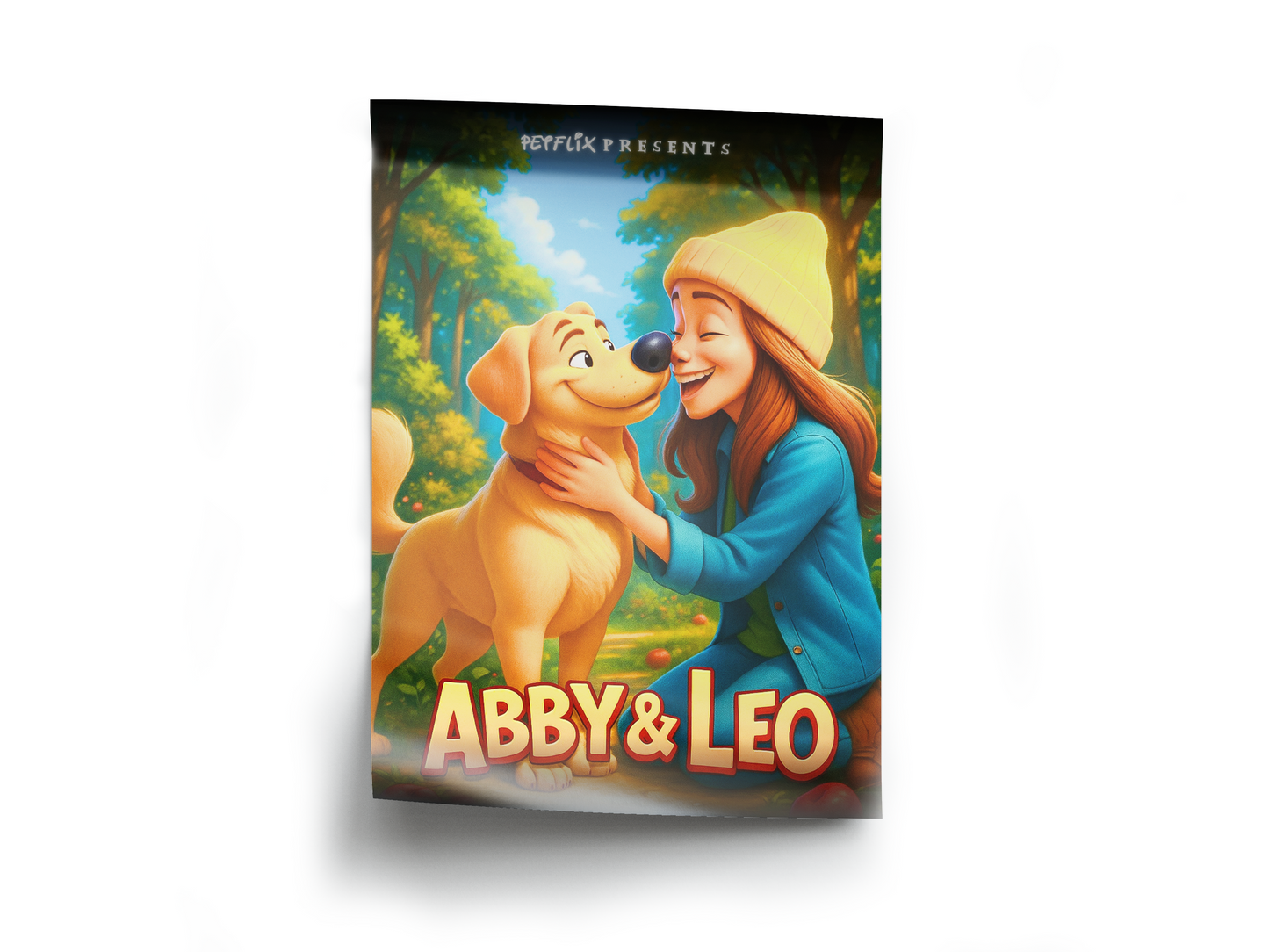 Pet Portrait Movie Poster - Unframed