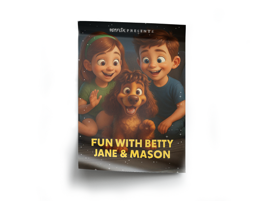 Pet Portrait Movie Poster - Unframed